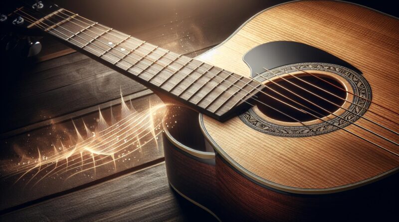 Guitares Folk à Table d&rsquo;Harmonie en Épicéa : Son Clair et Équilibré