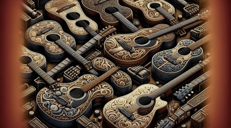 Guitares Folk avec Pickguard : Protection et Esthétique