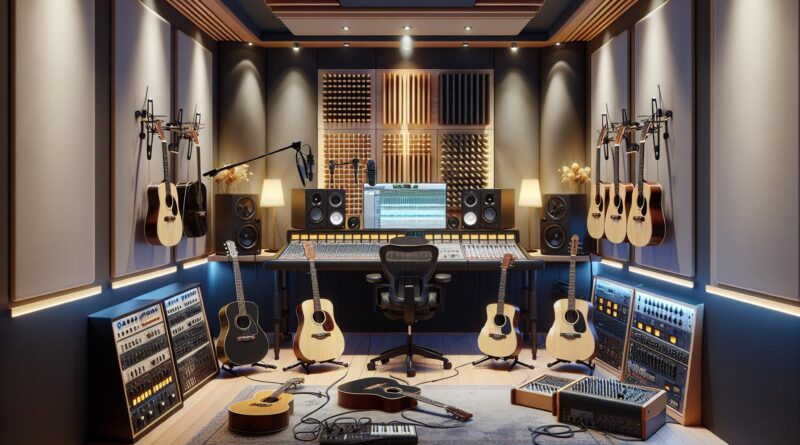 Guitares Folk pour Enregistrement en Home-Studio