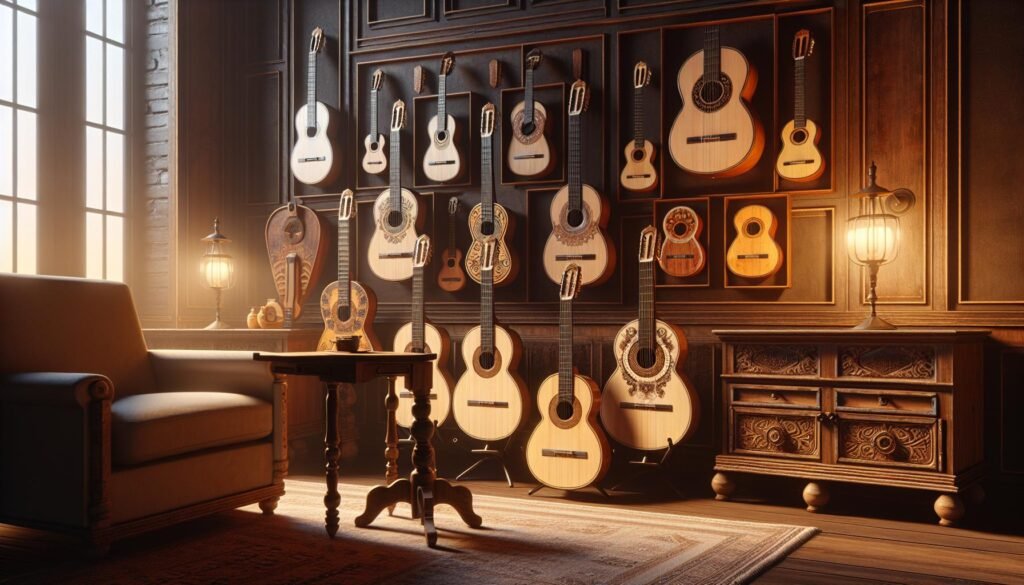 Guitares Folk pour Joueurs de Musique Folklorique