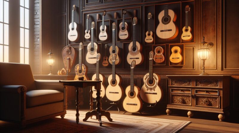 Guitares Folk pour Joueurs de Musique Folklorique