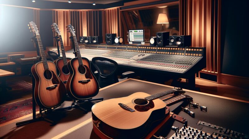 Sélection des Meilleures Guitares Folk pour Studio d&rsquo;Enregistrement
