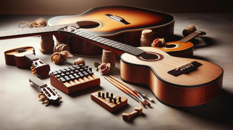 Guitares Folk Adaptées aux Jeunes Musiciens en Herbe