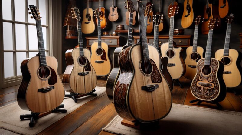 Guitares Folk Haut de Gamme pour Joueurs Exigeants
