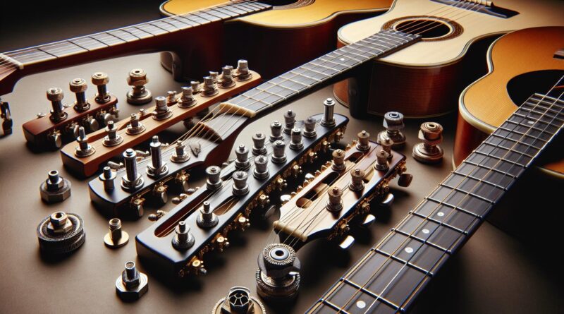 Guitares Folk avec Sillet de Tête Ajustable : Réglages Précis