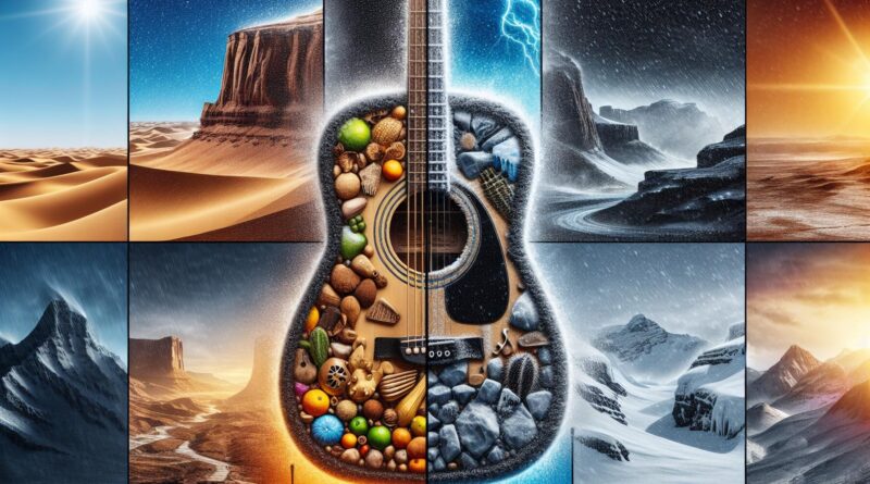 Guitares Folk Résistantes aux Conditions Climatiques Extrêmes