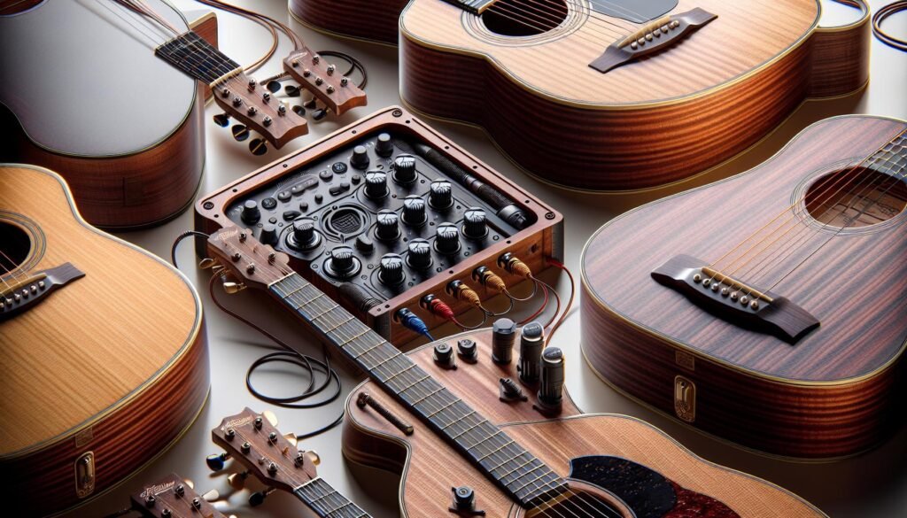 Critiques Approfondies des Guitares Folk avec Préampli Fishman