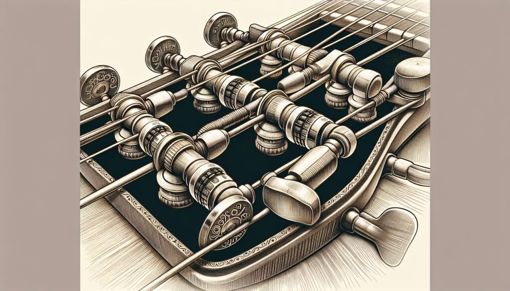 Guitares Folk avec Mécaniques de Précision : Stabilité de l&rsquo;Accordage