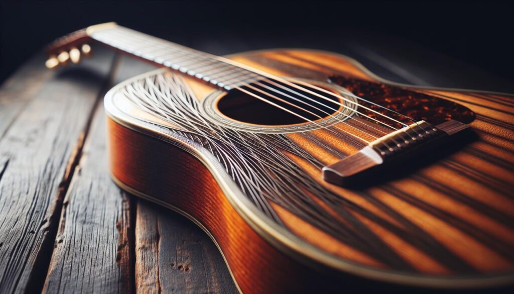 Guitares Folk Vintage Restaurées : Originalité et Qualité