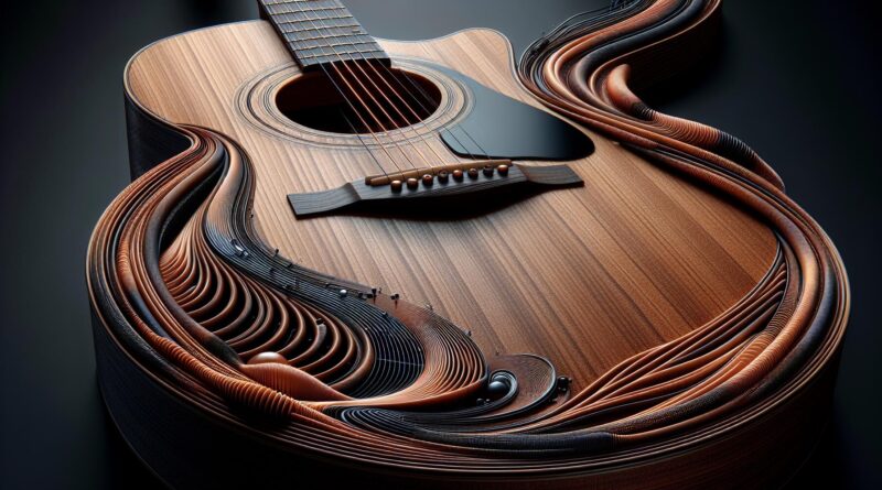 Guitares Folk avec Dos et Éclisses en Bois Massif : Qualité Sonore Supérieure