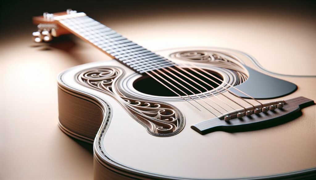 Guitares Folk avec Cutaway : Accès Facilité aux Notes Aiguës