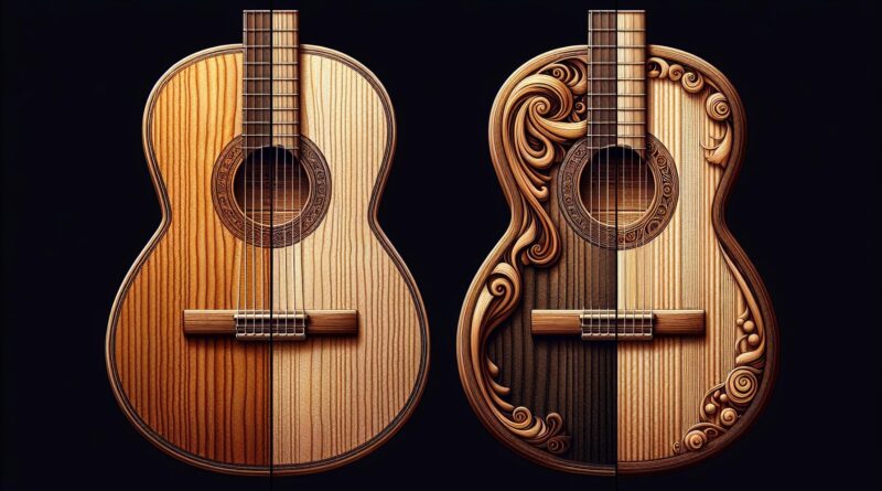 Comparatif des Guitares Classiques à Table en Épicéa vs Cèdre