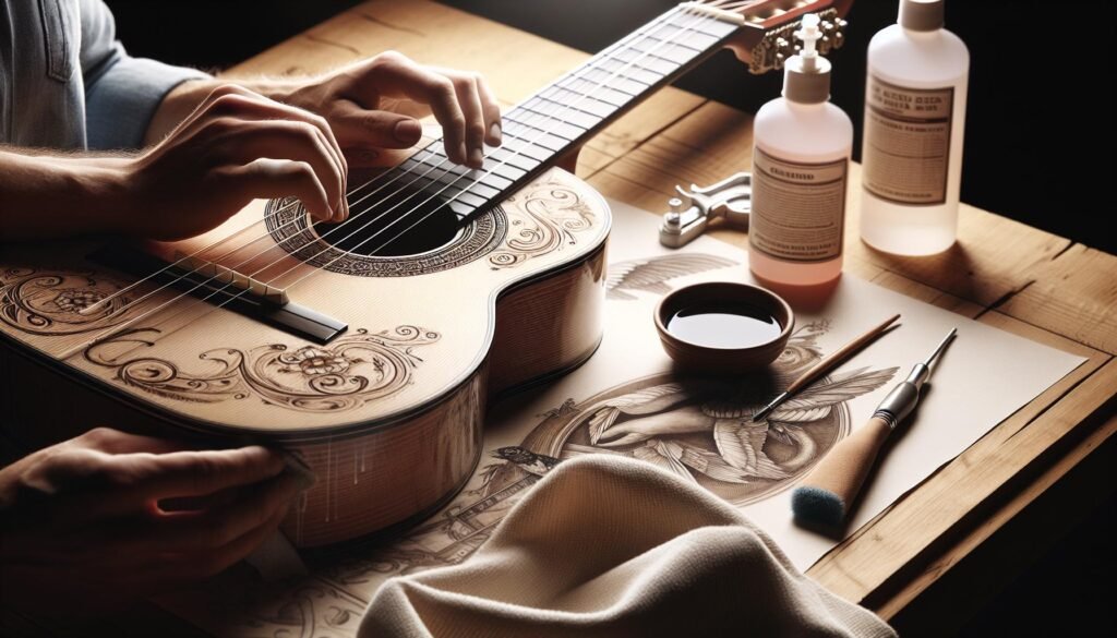 Comment entretenir et nettoyer correctement une guitare classique.