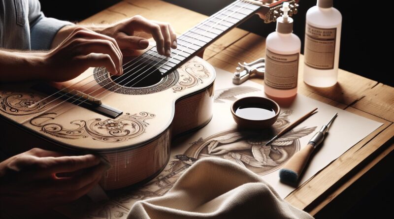 Comment entretenir et nettoyer correctement une guitare classique.