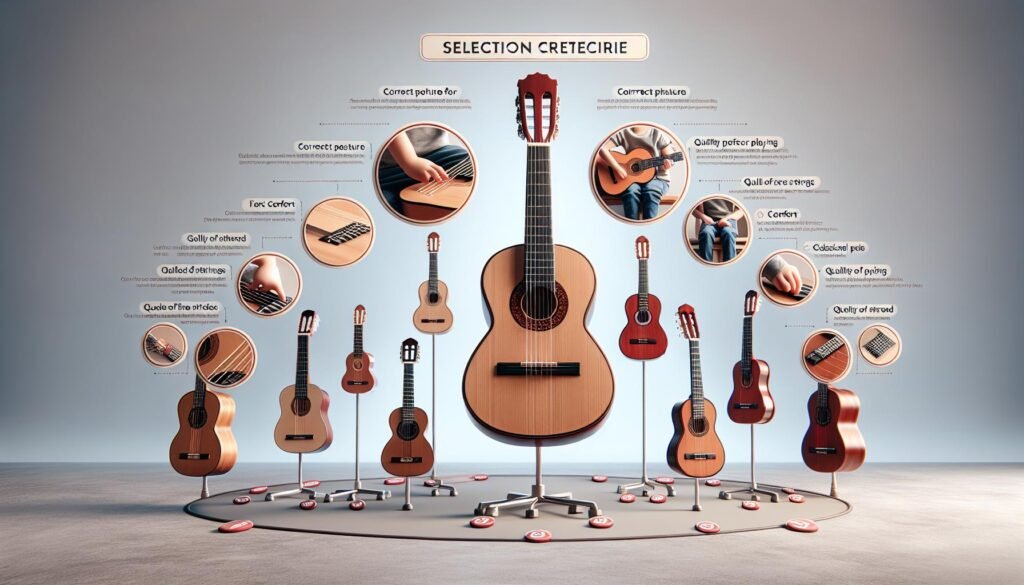 Guitares classiques pour enfants : critères de sélection.