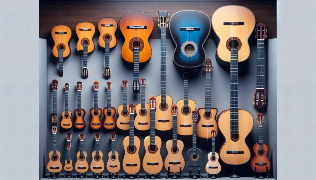 Les différentes tailles de guitares classiques : guide d&rsquo;achat.
