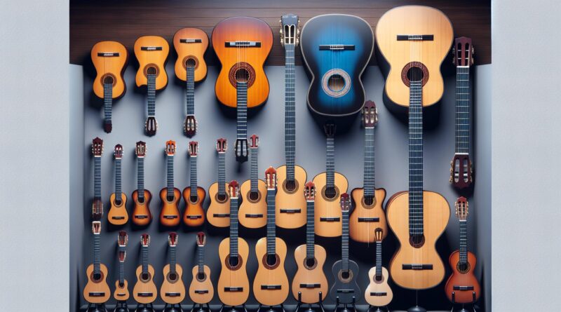 Les différentes tailles de guitares classiques : guide d&rsquo;achat.