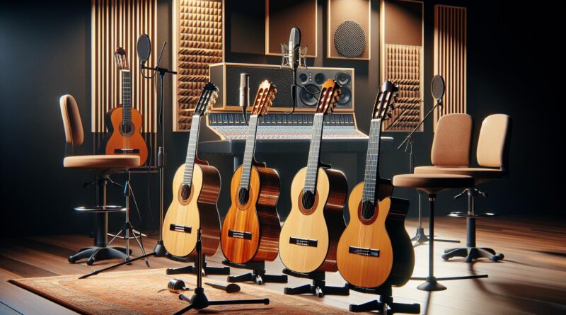 Guitares classiques pour l&rsquo;enregistrement studio : critères à considérer.
