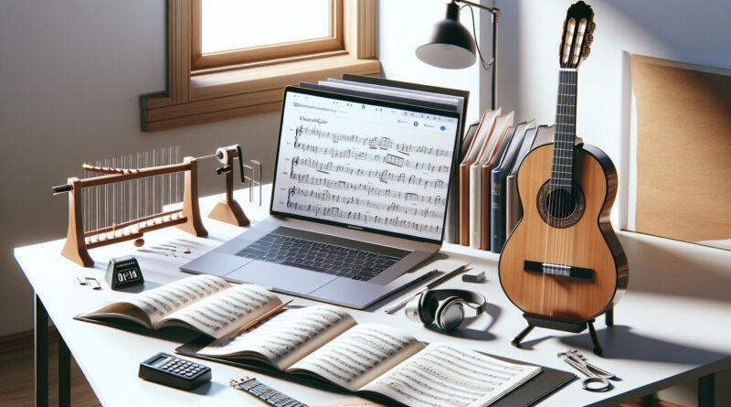 Cours de guitare classique : Ressources et plateformes en ligne examinées