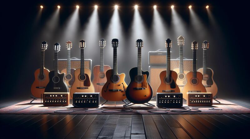 Guitares Classiques avec Préampli : Pratique pour la Scène