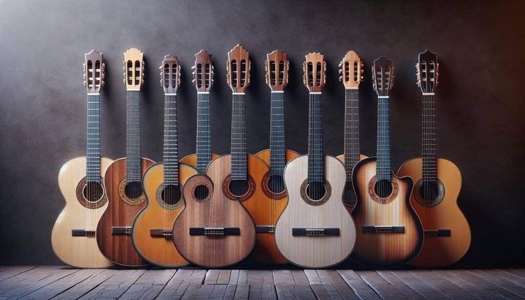 Top 10 des guitares classiques abordables pour débutants.