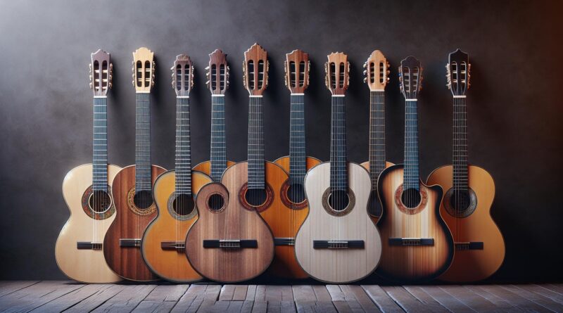 Top 10 des guitares classiques abordables pour débutants.