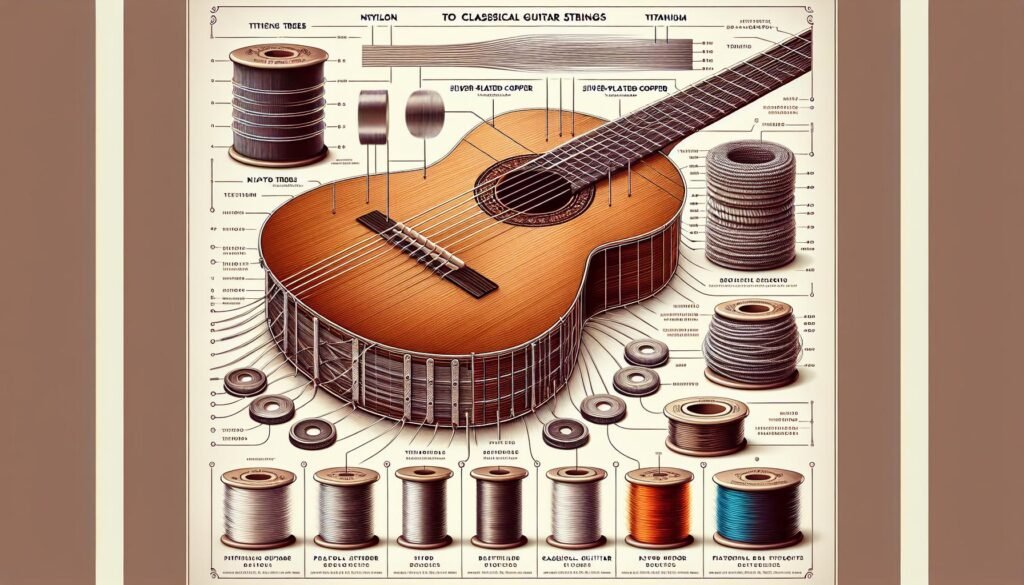 Guide des cordes pour guitare classique : Comprendre les types et les matériaux