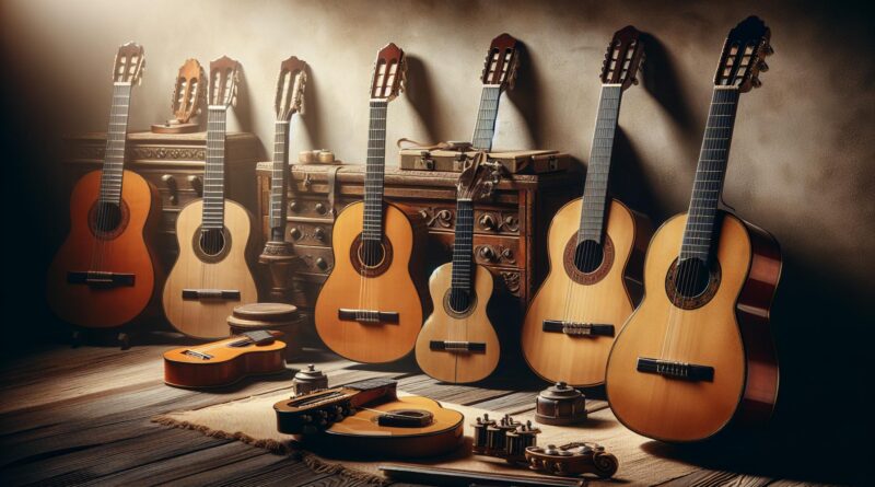 Guitares classiques anciennes : Des choix nostalgiques pour les collectionneurs