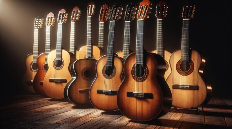 Guitares Classiques pour Musiciens Inspirés par la Musique Latino-Américaine