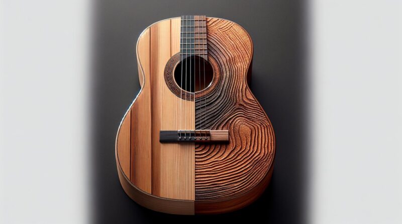 Les guitares classiques en épicéa vs cèdre : quelle différence ?