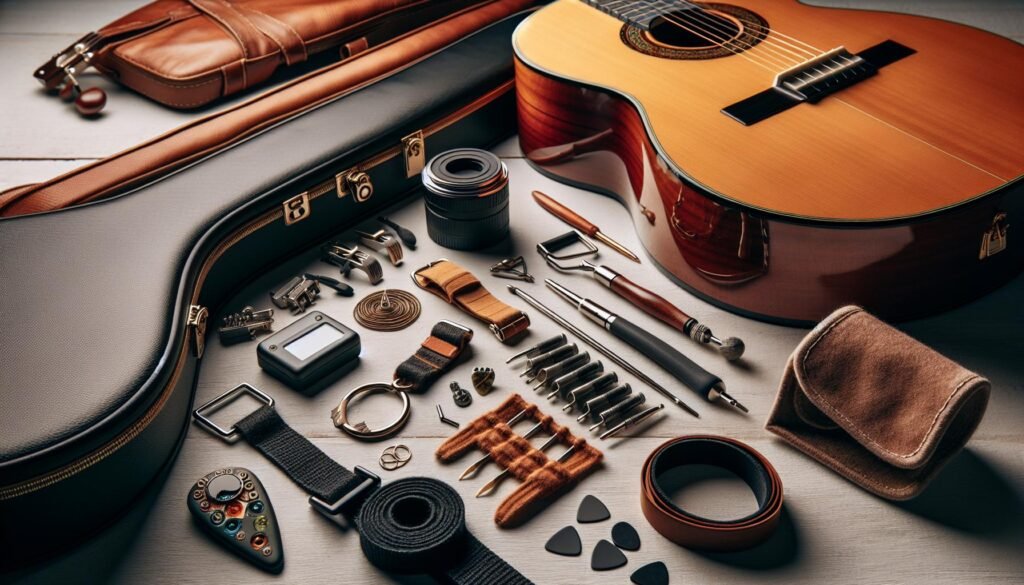 Guide des accessoires essentiels pour votre guitare classique.