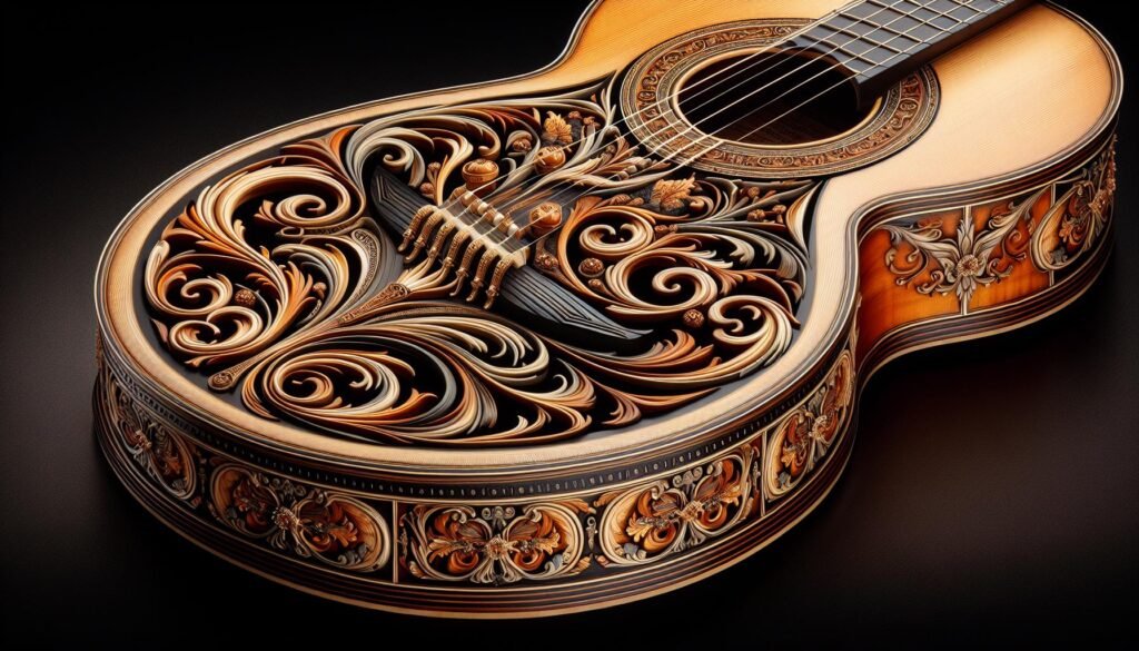 Guitares Classiques Adaptées aux Styles Baroques et Classiques