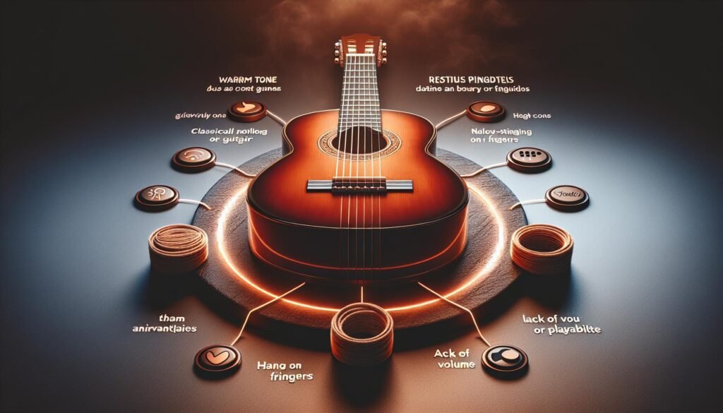 Guitares classiques à cordes en nylon : avantages et inconvénients.