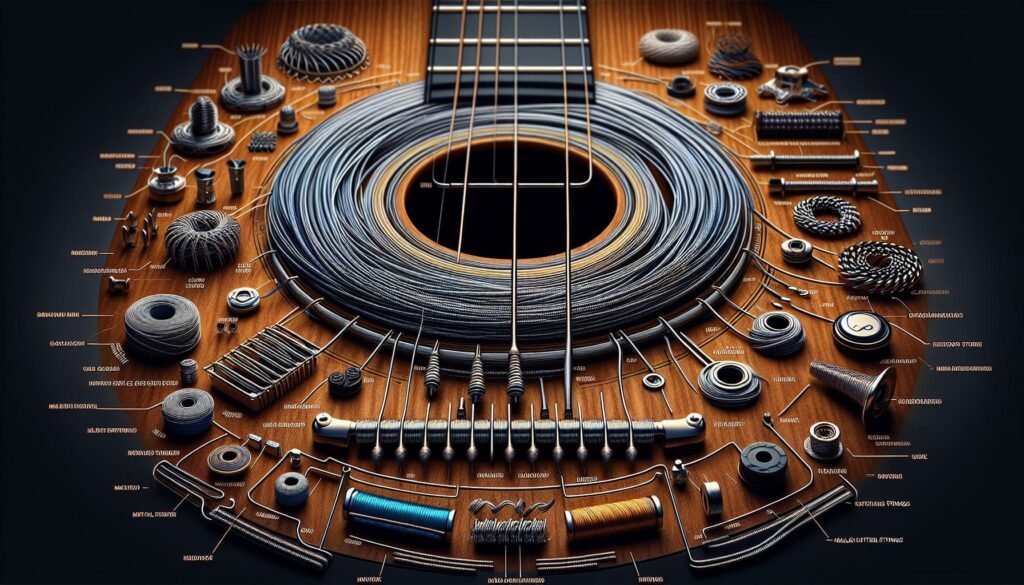 Les différences entre les cordes de guitare classique et les options disponibles.