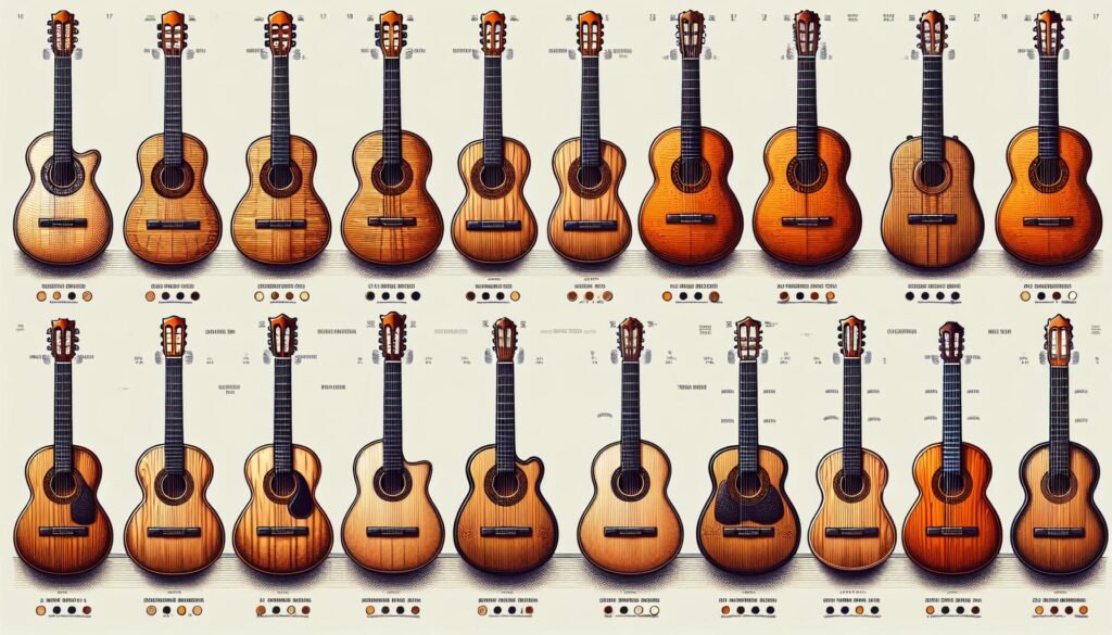 Guitares classiques haut de gamme : comparaison des modèles.