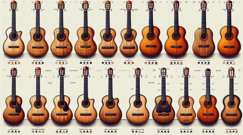 Guitares classiques haut de gamme : comparaison des modèles.