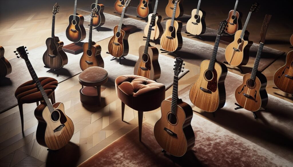 Guitares classiques pour les gauchers : sélection et recommandations.