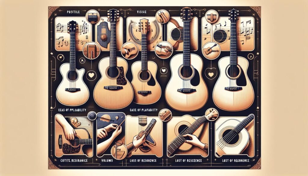Guitares classiques avec pan coupé : Avantages et inconvénients