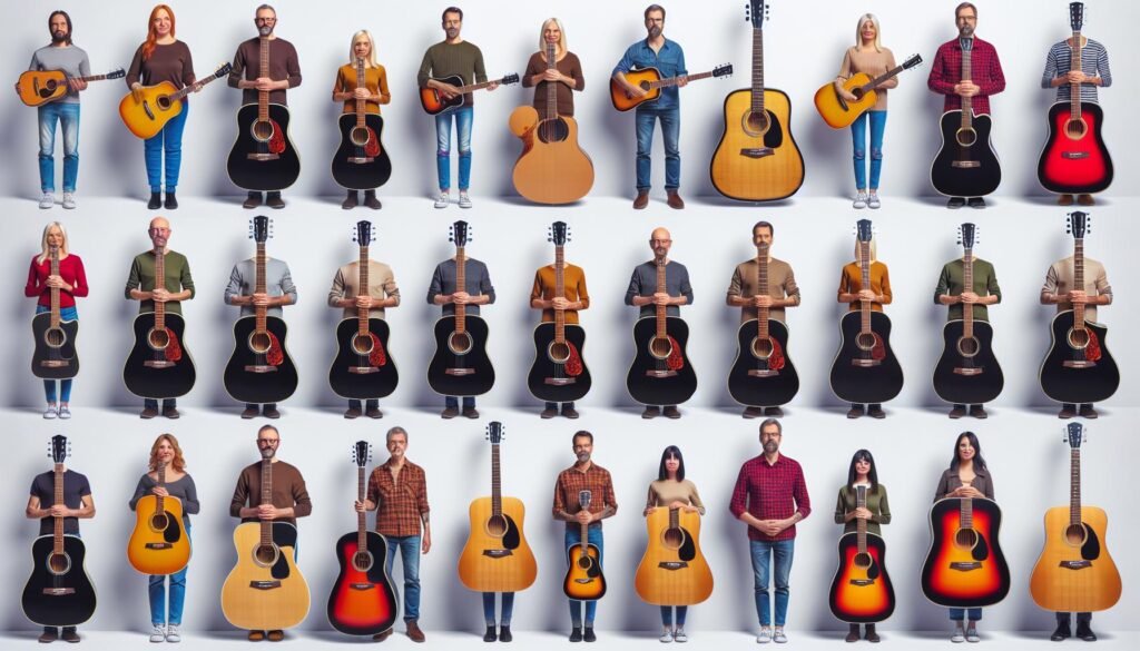 Guitares Jumbo pour adultes : Quelle taille choisir ?