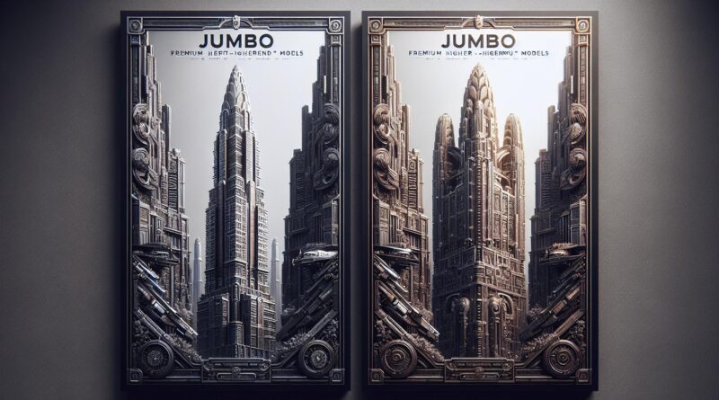 Les modèles Jumbo haut de gamme : comparaison des options premium