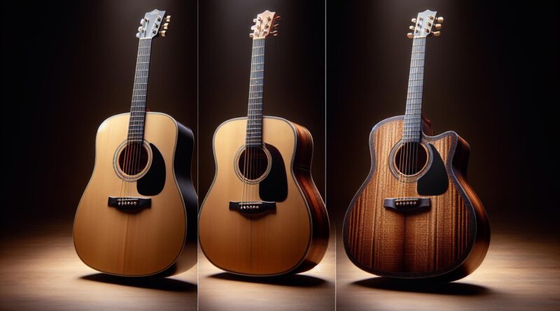 Guitares Jumbo et Dreadnoughts : Laquelle vous convient le mieux ?