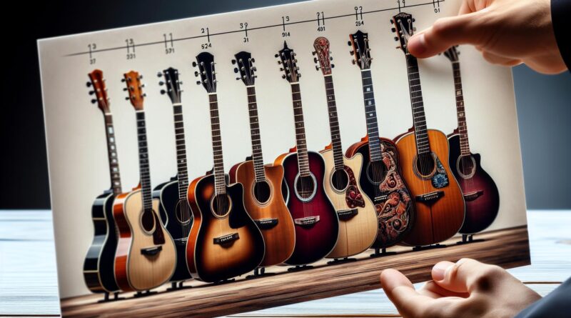 Évaluation des guitares Jumbo avec différents profils de manche
