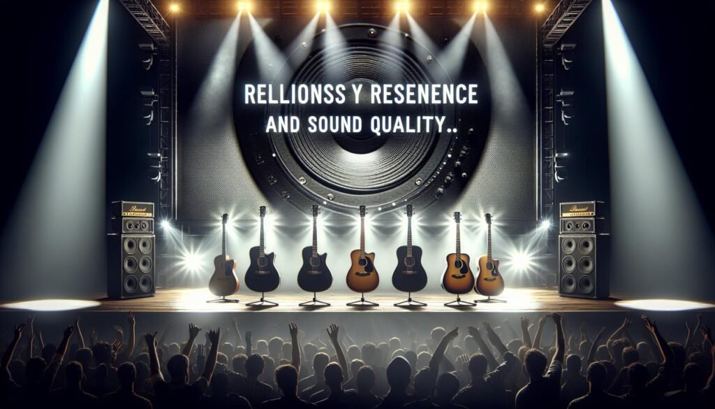 Les guitares Jumbo pour des performances sur scène : fiabilité et qualité sonore