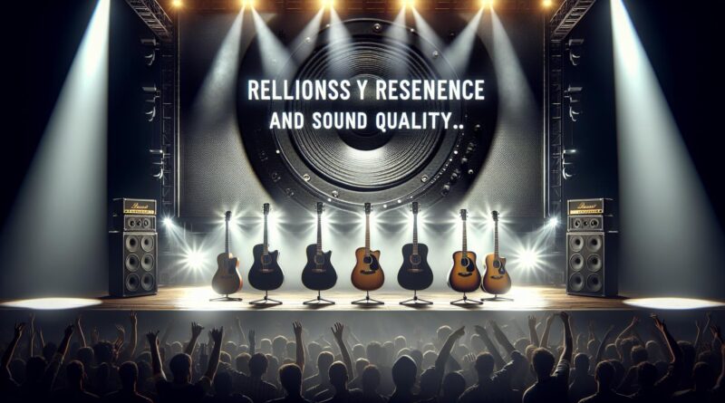 Les guitares Jumbo pour des performances sur scène : fiabilité et qualité sonore