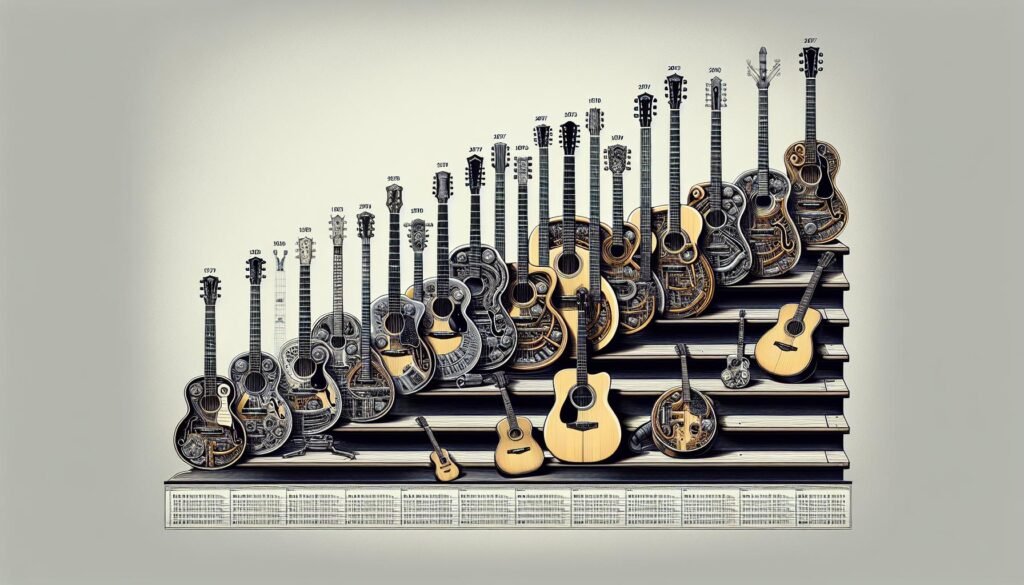 Histoire et évolution des guitares jumbo