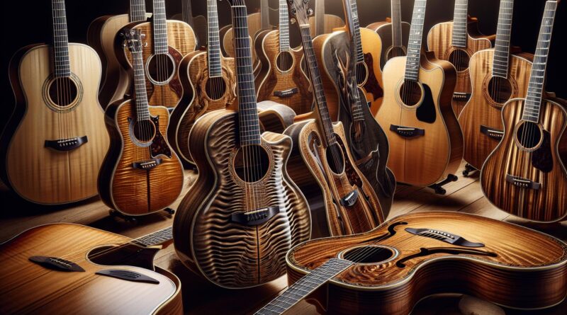 Guitares Jumbo haut de gamme : Options luxueuses pour les musiciens exigeants