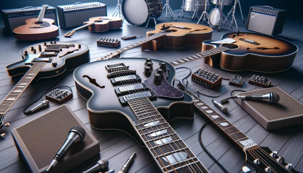 Guitares acoustiques-électriques Jumbo : Performances et polyvalence