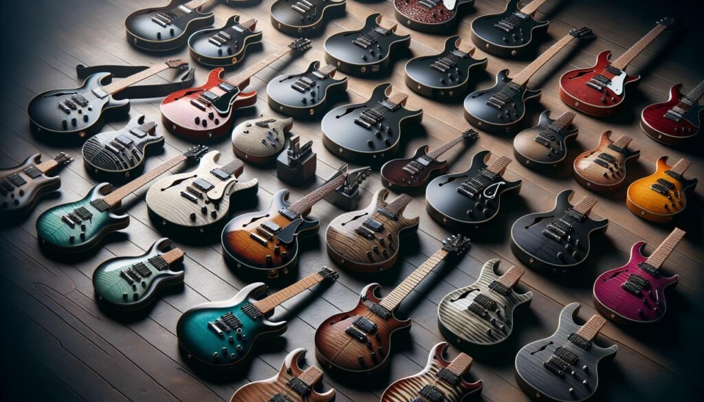 Les modèles de guitares électriques hollow body adaptés aux genres de musique indépendante