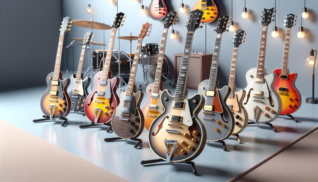 Les meilleurs modèles de guitares électriques hollow body pour les enfants