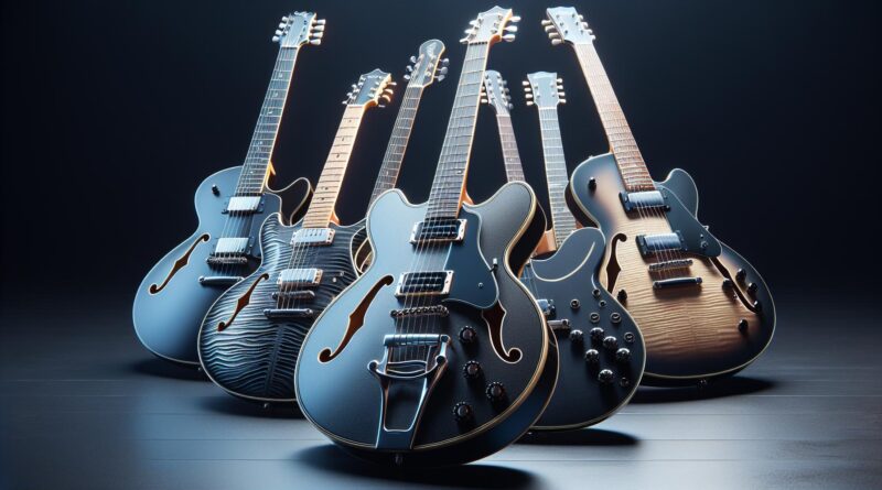 Les guitares électriques hollow body pour les musiciens qui aiment les sonorités pop